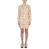 SHIRT DRESS WITH FLORAL PATTERN