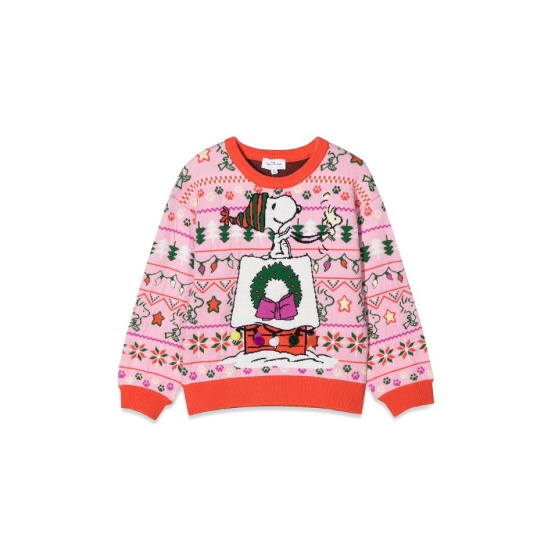 CHRISTMAS PEANUTS CHRISTMAS CREWNECK SWEATER