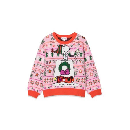 CHRISTMAS PEANUTS CHRISTMAS CREWNECK SWEATER