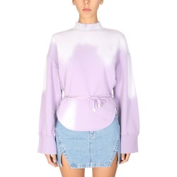 LACE-UP SWEATSHIRT