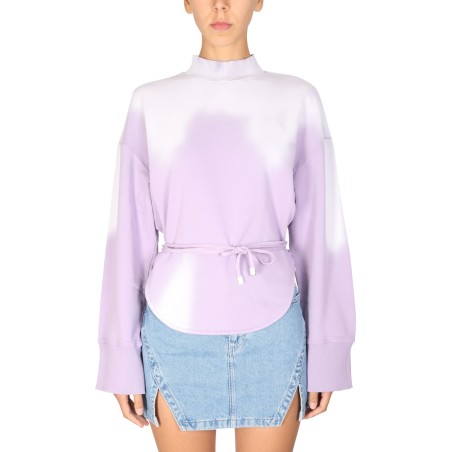 LACE-UP SWEATSHIRT