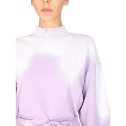 LACE-UP SWEATSHIRT