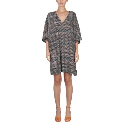 V-NECK DRESS