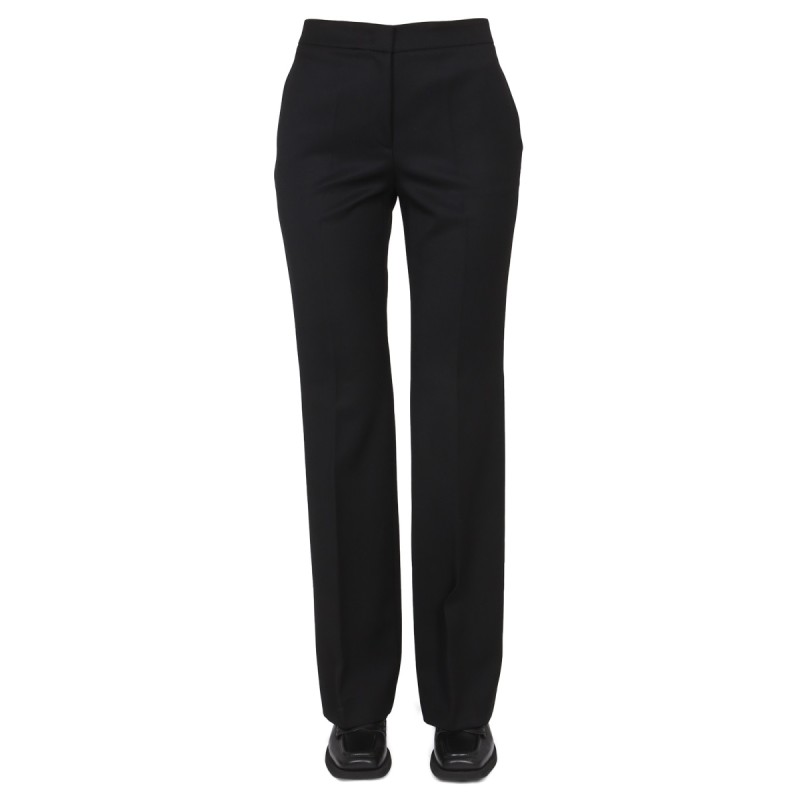 WOOL GRAIN DE POUDRE PANTS