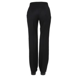 WOOL GRAIN DE POUDRE PANTS