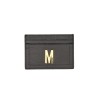 CARD HOLDER WITH GOLD PLAQUE