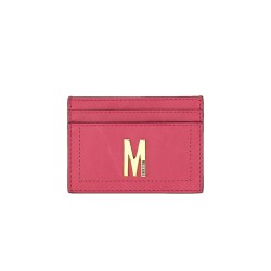 CARD HOLDER WITH GOLD PLAQUE