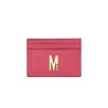 CARD HOLDER WITH GOLD PLAQUE