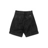 ALLOVER LOGO DENIM BERMUDA SHORTS