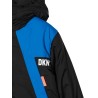 TWO-TONE DOWN JACKET WITH HOOD