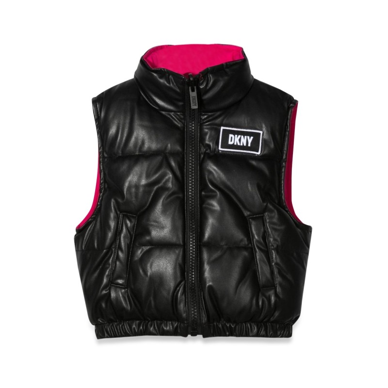 REVERSIBLE SLEEVELESS DOWN JACKET