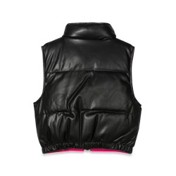 REVERSIBLE SLEEVELESS DOWN JACKET