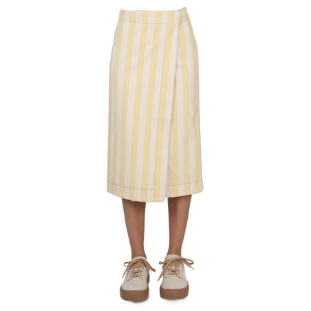 STRIPED PATTERN SKIRT