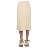 STRIPED PATTERN SKIRT