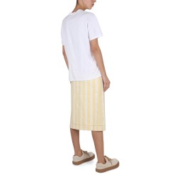 STRIPED PATTERN SKIRT
