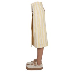 STRIPED PATTERN SKIRT