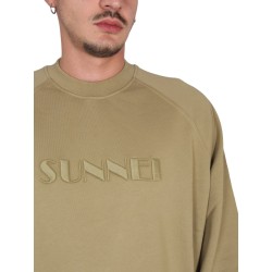 SWEATSHIRT WITH LOGO EMBROIDERY