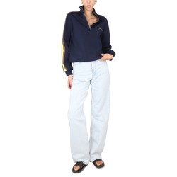 SWEATSHIRT WITH FRONT ZIPPER