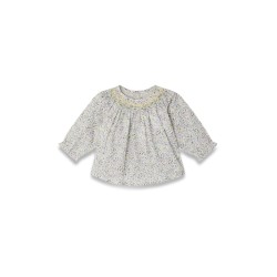 GRIOTTE SMOCKEE BLOUSE