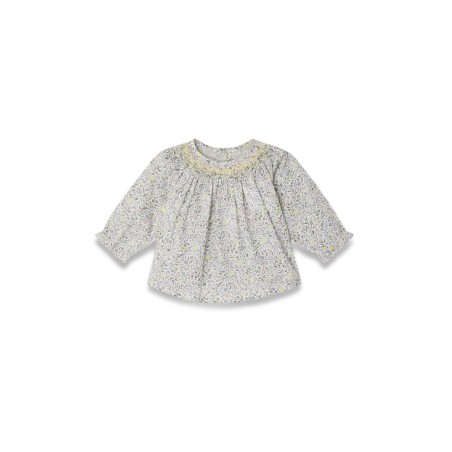 GRIOTTE SMOCKEE BLOUSE