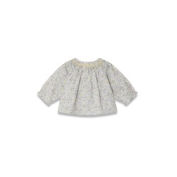 GRIOTTE SMOCKEE BLOUSE