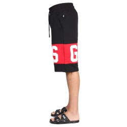 BERMUDA SHORTS WITH LOGO BAND