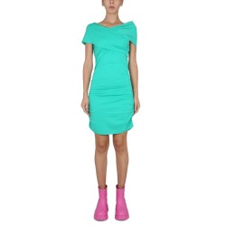 DRAPED DRESS