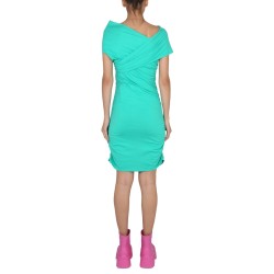 DRAPED DRESS