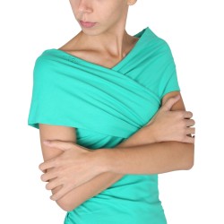 DRAPED DRESS