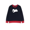 CREWNECK SWEATSHIRT CONTRASTING EDGES