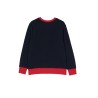 CREWNECK SWEATSHIRT CONTRASTING EDGES