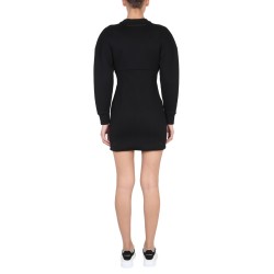 MINI DRESS WITH COCOON SLEEVES