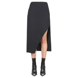 WOOL AND MOHAIR SKIRT