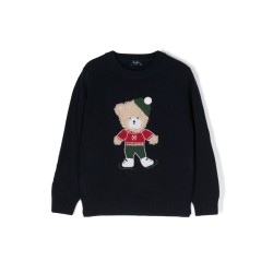 TEDDY BEAR CREW NECK PULLOVER