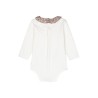 BODYSUIT M/L FLOWER COLLAR