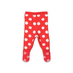 POLKA DOT KNIT PANTS