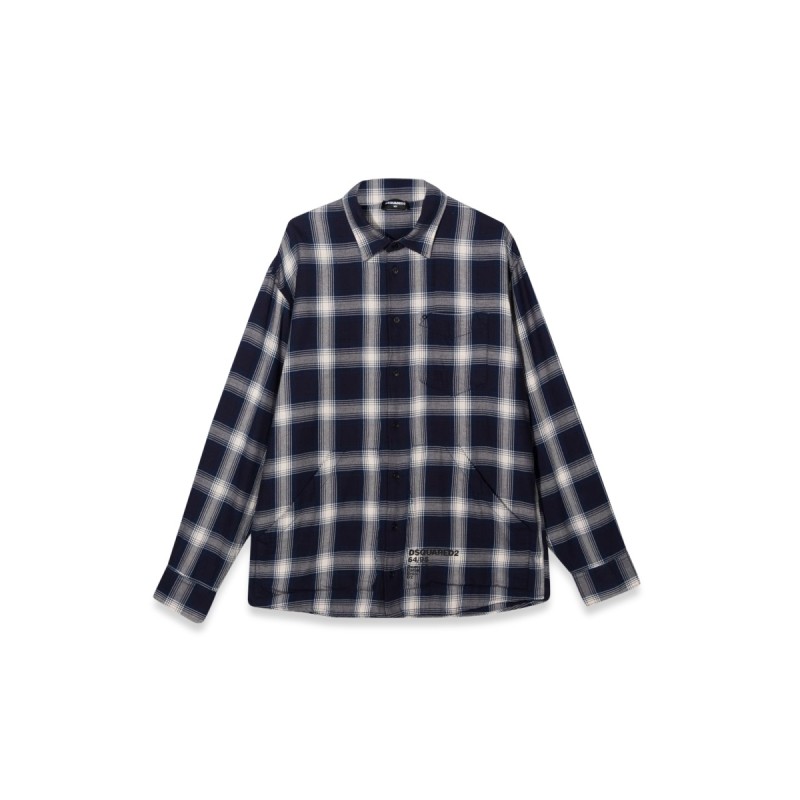 OVER CHECKED SHIRT