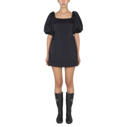 MINI DRESS WITH BALLOON SLEEVES