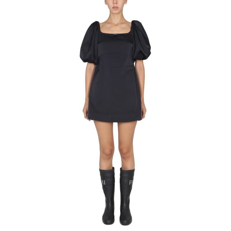 MINI DRESS WITH BALLOON SLEEVES