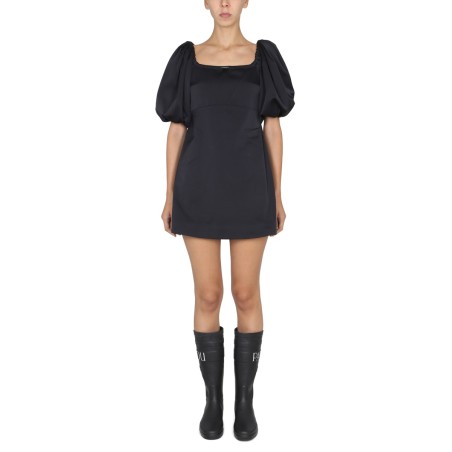 MINI DRESS WITH BALLOON SLEEVES