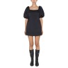 MINI DRESS WITH BALLOON SLEEVES