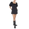 MINI DRESS WITH BALLOON SLEEVES
