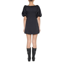MINI DRESS WITH BALLOON SLEEVES