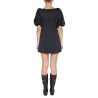 MINI DRESS WITH BALLOON SLEEVES