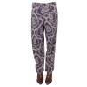 PAISLEY DENIM PANTS