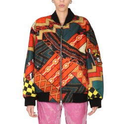 PATCHWORK BOMBER JACKET