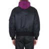 BOMBER JACKET WITH APPLIED LOGO