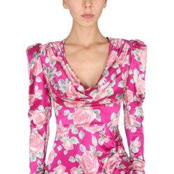 DRESS IN SATIN