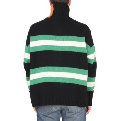 TURTLENECK CARDIGAN