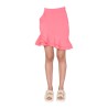 MINI SKIRT WITH RUCHES